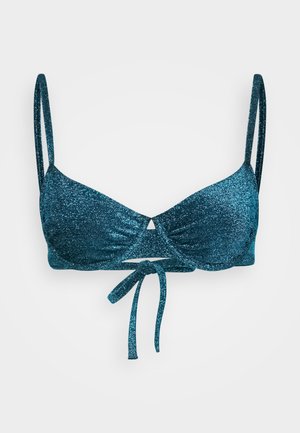Lindex SWIM WIRE SENNA - Bikini top - dark aqua