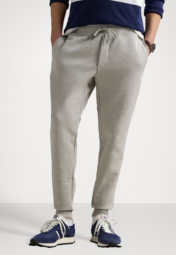 DOUBLE KNIT JOGGING BOTTOM - Tracksuit bottoms - dark sport heather