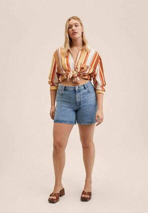 ZAIDA - Shorts di jeans - medium blue