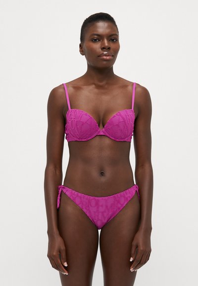 Emporio Armani PUSH UP BOW - Bikini - lilac