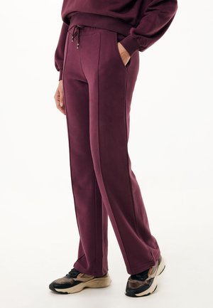 STRAIGHT LEG - Pantalones deportivos - dark red
