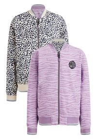 WE Fashion REVERSIBLE - Bomber bunda - purple/black