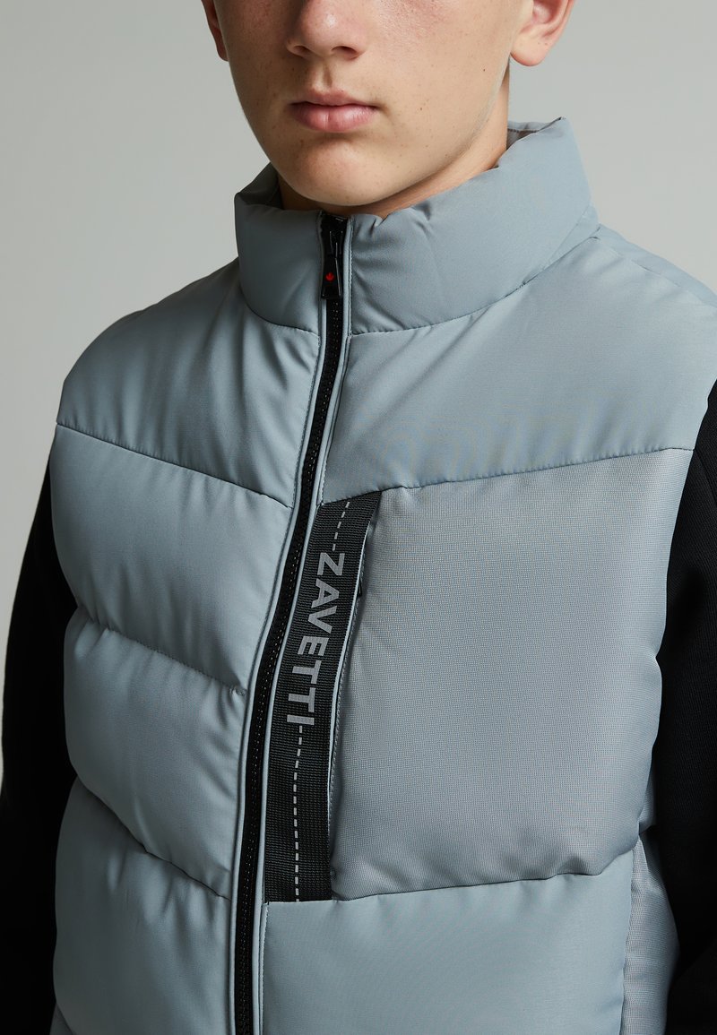 Gilet Trapuntato Zavetti Canada Donevito - Leggero E Imbottito Con Zip, Grigio