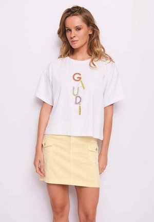 T-shirt con stampa - bianco