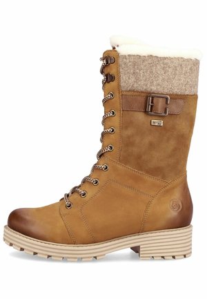 Winter boots - noccia reh chestnut kiesel bianco