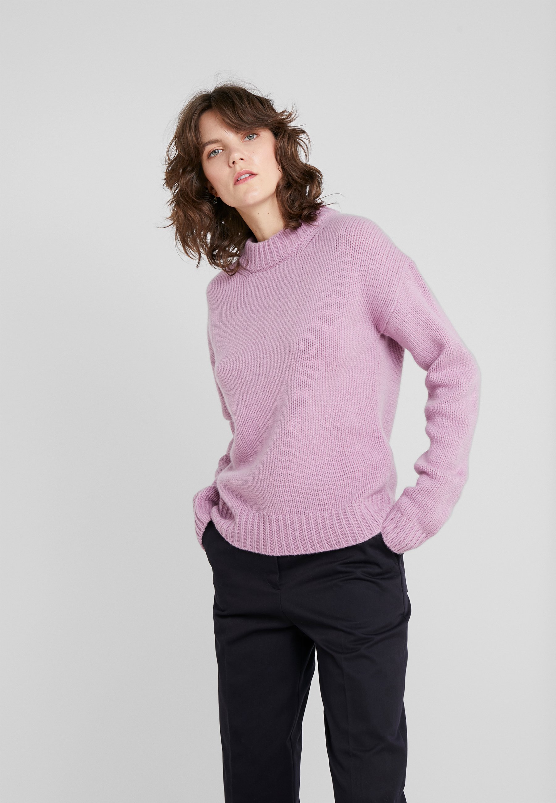 Filippa K CORA Strikkegenser mid pink Zalando.no Pink Sweater Dahlia | Filippa K | Strikkejakker & gensere