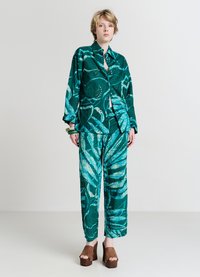 Calliope Hemdbluse - var verde smeraldo scuro