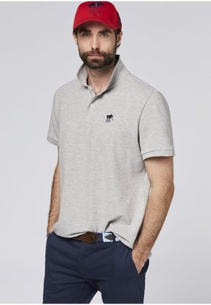 Poloshirt - neutral gray melange