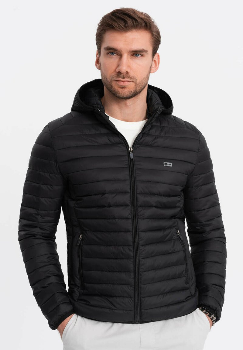 Ombre Välikausitakki - black