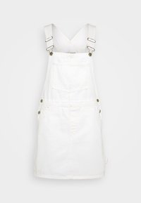 ONLLINN SPENCER DRESS - Denim dress - white