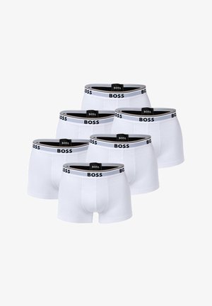 BOSS, 6 PACK - Boxer aderenti - weiß