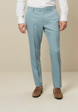 MOTIONFLEX - Anzughose - mottled light blue