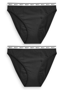 Next 2 PACK HEAVY FLOW PERIOD KNICKERS  - Menstruatie-ondergoed - black