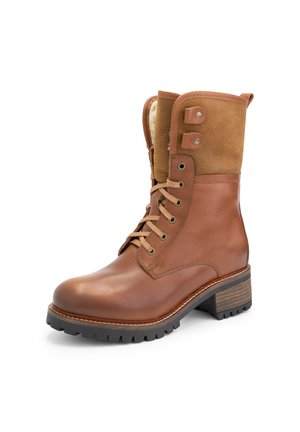Mysa DAISY - Bottines à lacets - cognac