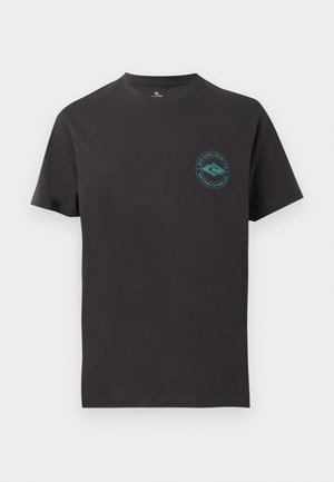 Rip Curl, STAPLE TEE UNISEX - Tričko s potlačou - washed black