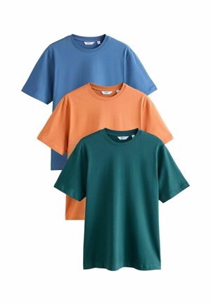 HEAVYWEIGHT 3 PACK - REGULAR FIT - Basic póló - blue/green/yellow