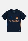 OLYMPIQUE MARSEILLE TRAINING JR UNISEX - Sportiniai marškinėliai trumpomis rankovėmis - club navy/fluorescente orange