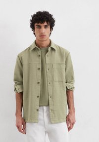 Marc O'Polo WITH ONE CHEST AND SIDE SEAM POCKETS STRAIGHT - Lichte jas - mult oak ash