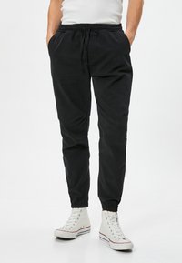 Koton DRAWSTRING POCKET DETAIL - Jogginghose - black