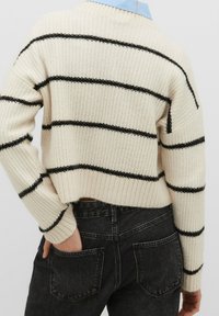 Stradivarius Jersey de punto - mottled beige
