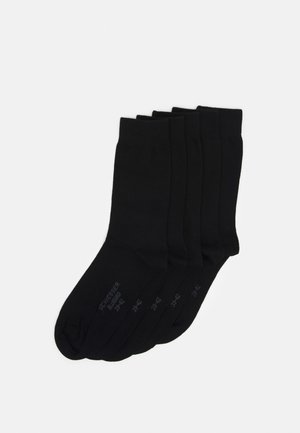 STAY FRESH 5 PACK - Calcetines - black