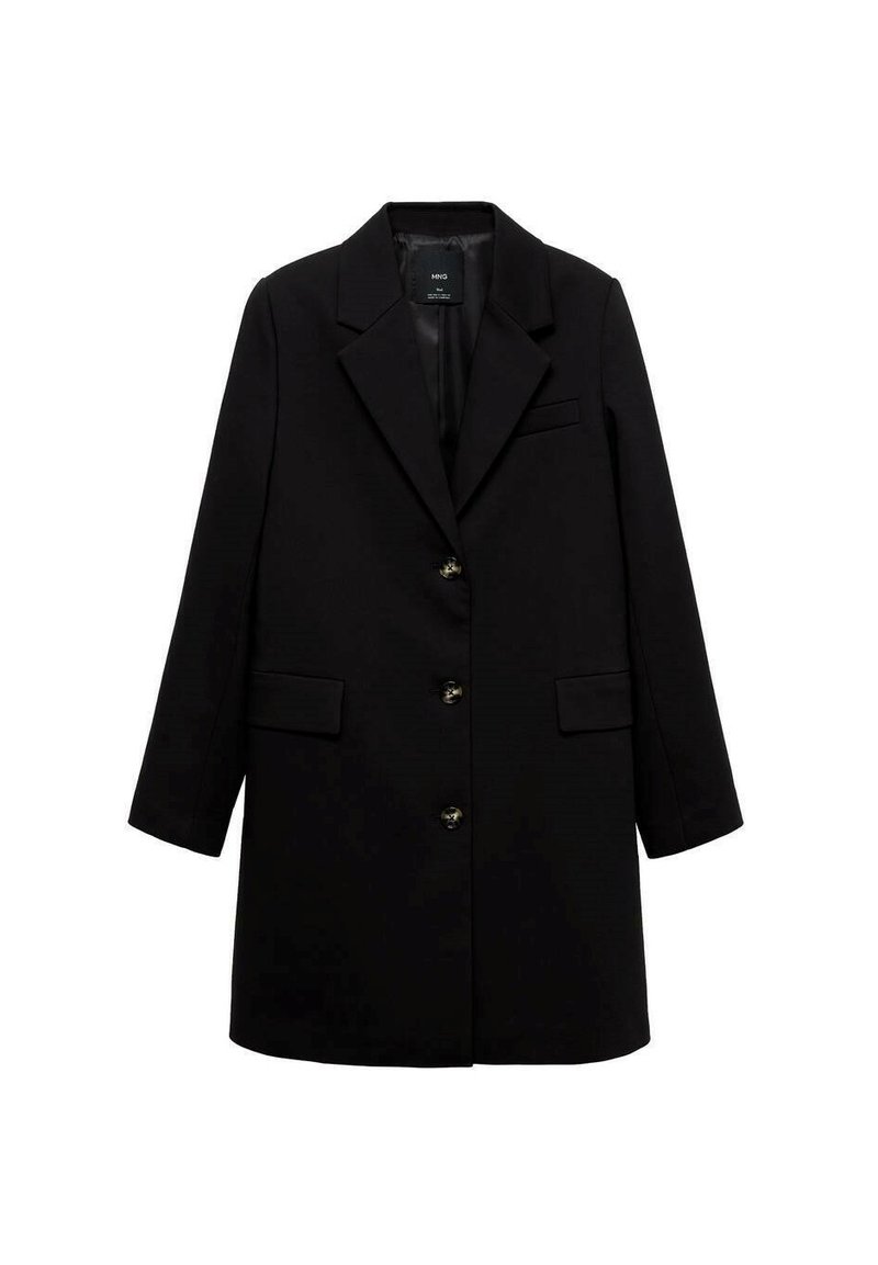 Mango Mantel zwart