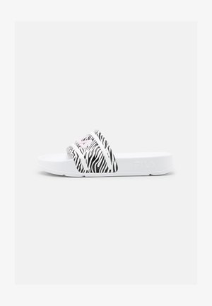 MORROBAY - Mules - white/black