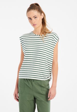 HANSO - T-shirt imprimé - veggie green