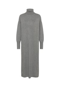 KELLSIE - Gebreide jurk - medium grey melange