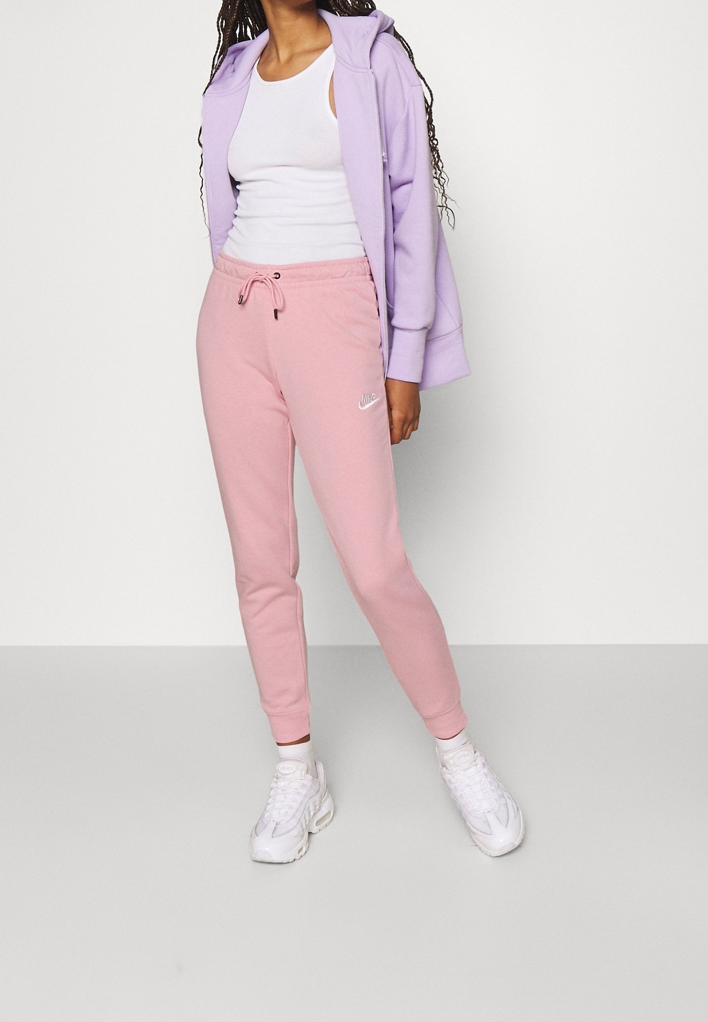 ladies pink nike tracksuit