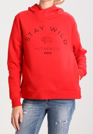 Sweat à capuche - red