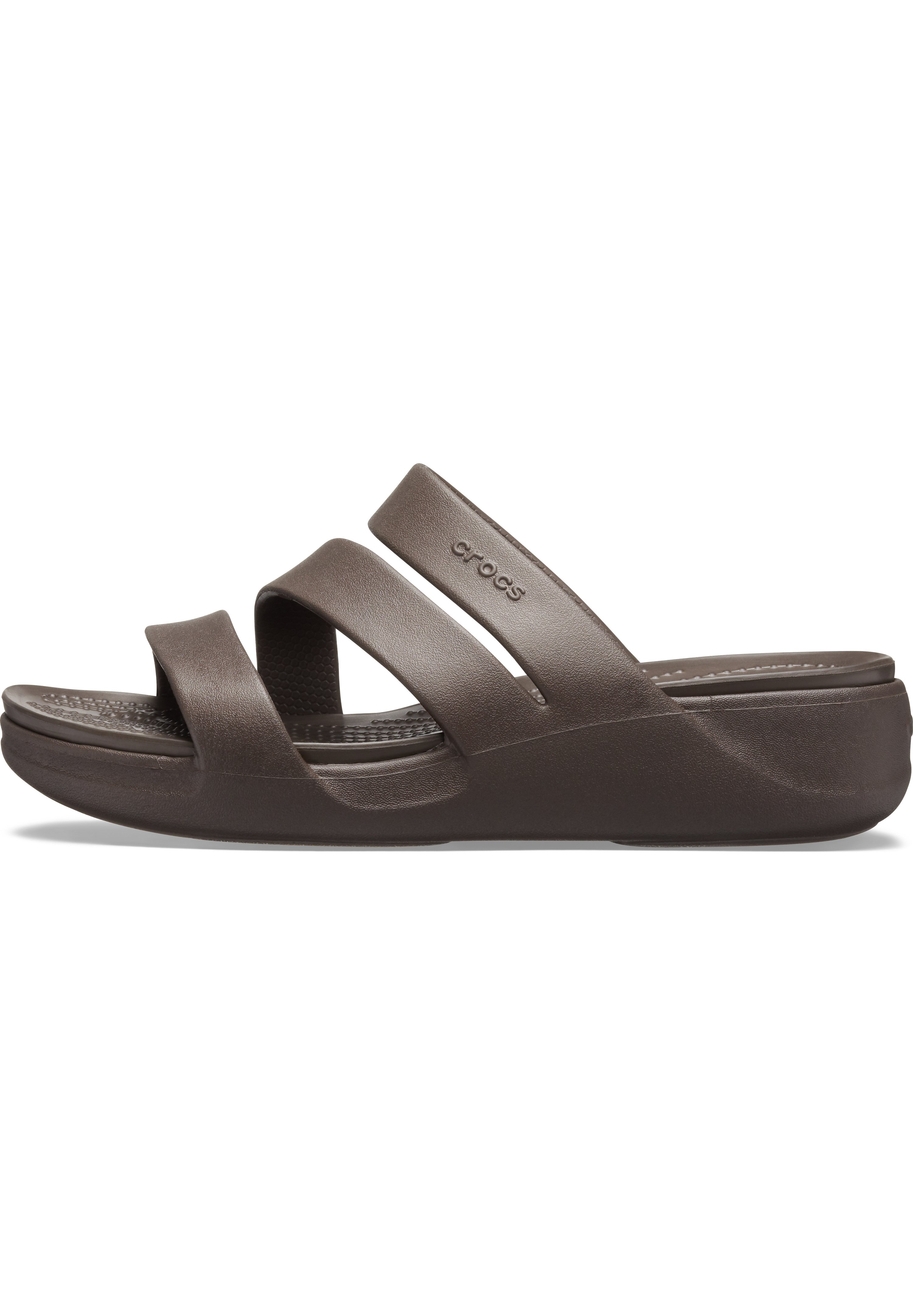 Crocs Sandalias de cuña - braun/marrón - Zalando.es