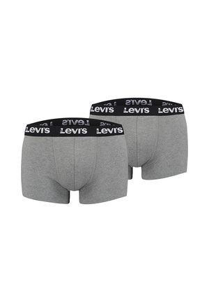 RETRO REPEAT LOGO 2-ER PACK  - Kurze Boxershorts - middle grey melange