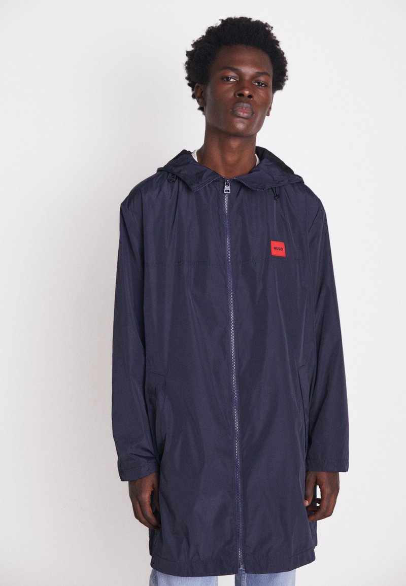 HUGO Waterproof jacket dark blue Zalando