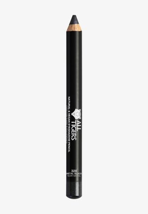 All Tigers NATURAL & VEGAN EYESHADOW PENCIL - Fard à paupières - metal black conquer the world