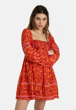 Free People ENDLESS AFTERNOON - Jurk - hellrot