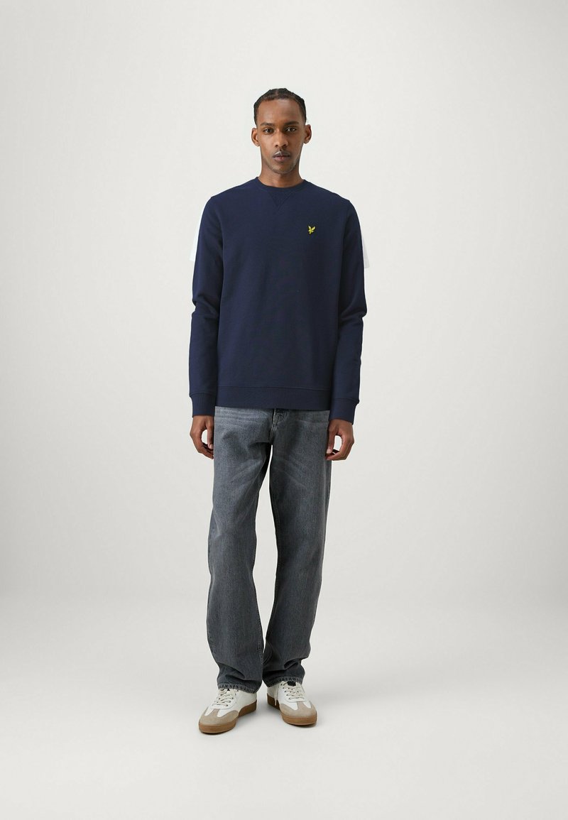 Felpa Lyle & Scott Bambino - Blu Navy, 85% Cotone 15% Poliestere - Comfort E Stile Per I Più Piccoli - Foto 13
