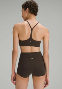 lululemon FLOW Y NULU™ - Sport-bh met light support - espresso