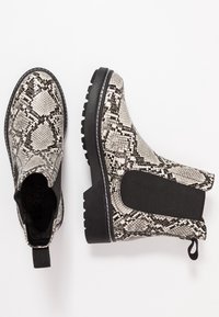 Tamaris Botines con plataforma - grey