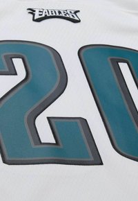 Mitchell & Ness NFL LEGACY - PHILADELPHIA EAGLES 2004 BRIAN DAWKINS - T-shirt de sport - blanc