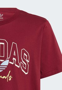 adidas Originals JUNIOR - T-shirt imprimé - collegiate burgundy