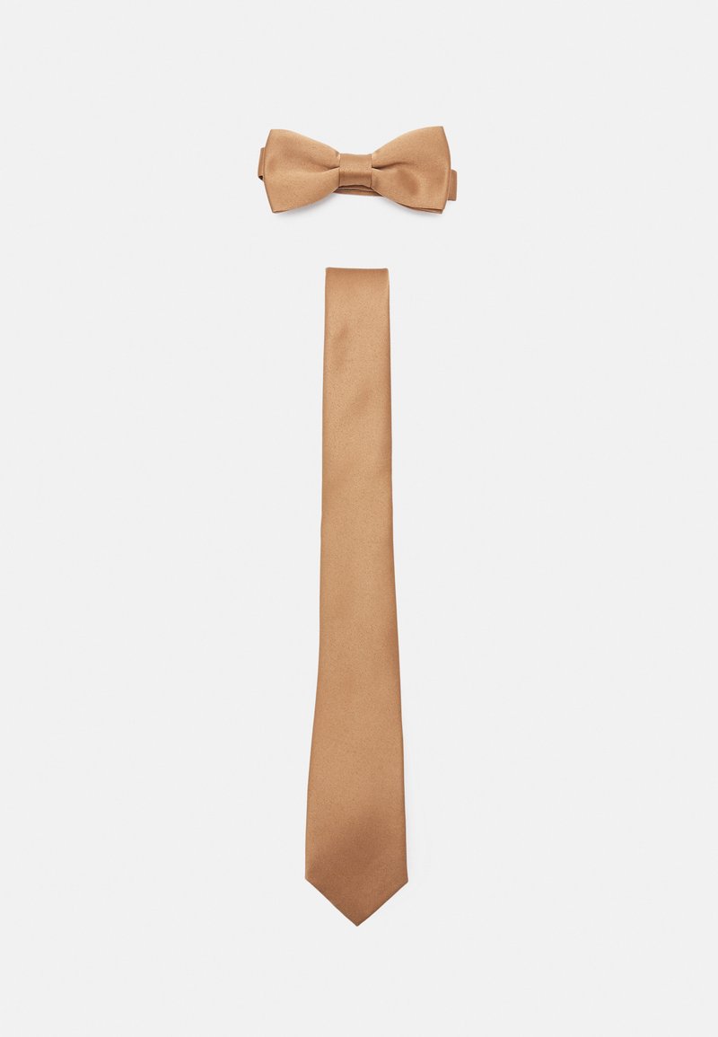 Only & Sons ONSTHEO BOW TIE SET - Laço - brown sugar