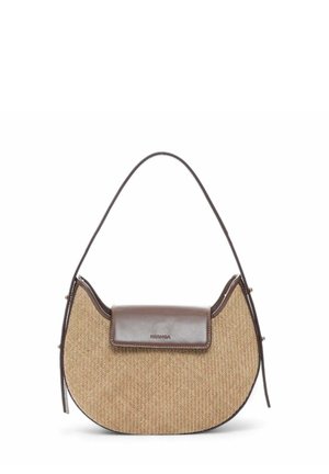 MOON SHOULDER - Handbag - natural