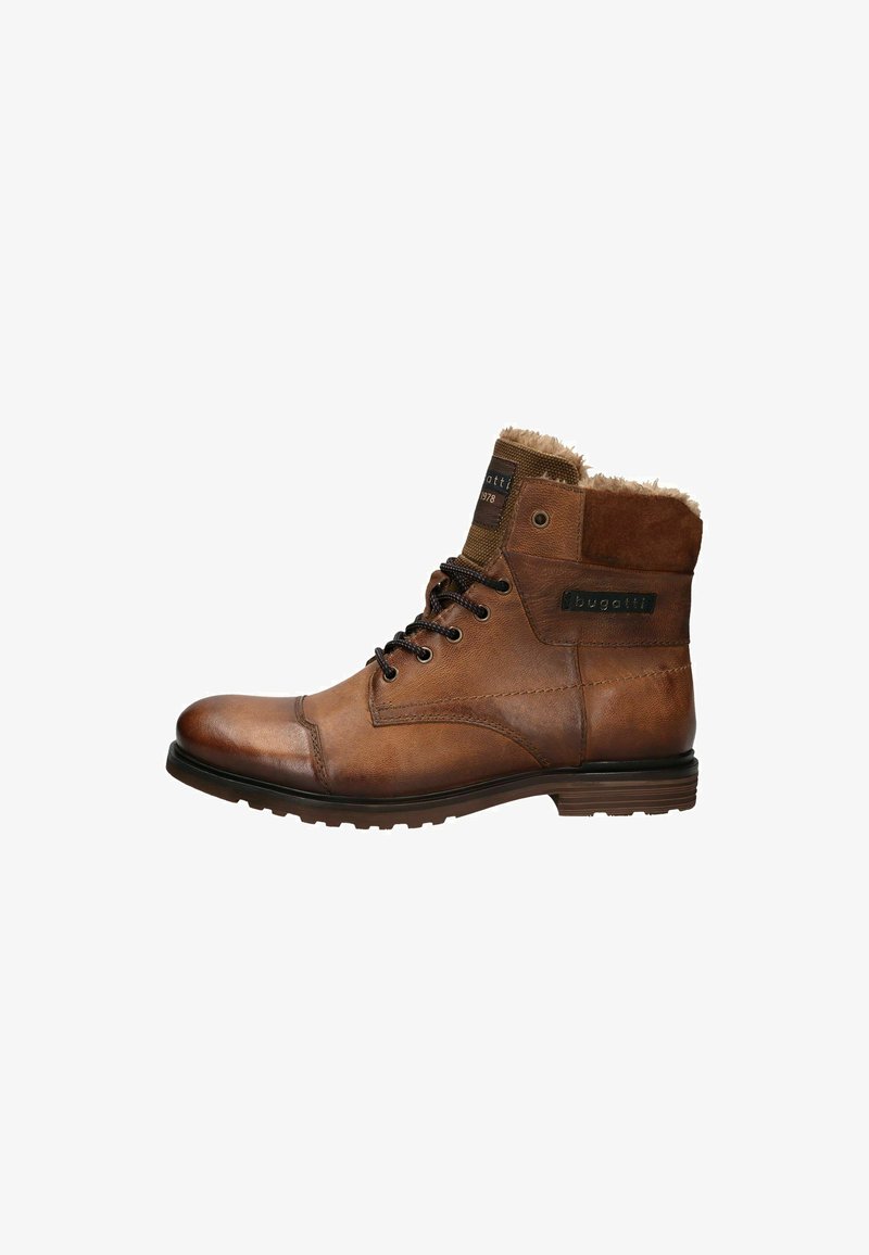 bugatti Schnürstiefelette - cognac