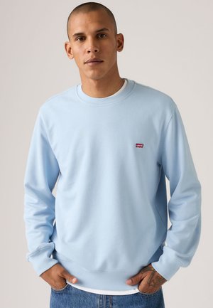 THE ORIGINAL CREW - Felpa - chambray blue french terry