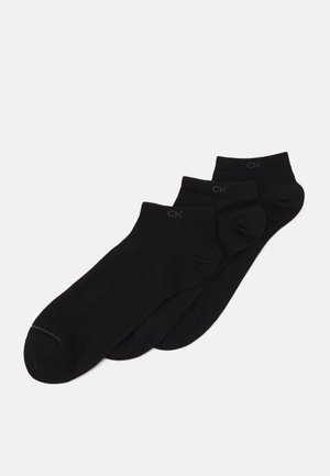 MEN SNEAKER 3 PACK - Chaussettes - black