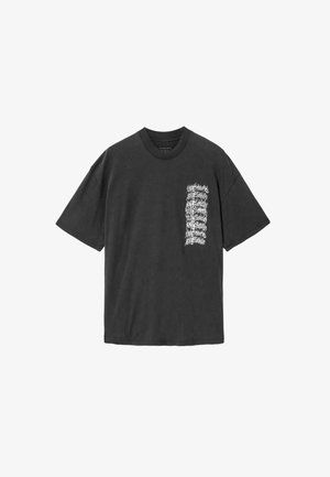 AllSaints, - T-shirt z nadrukiem