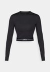 HYPERGLAM CROPPED LONG SLEEVE - Majica z dolgimi rokavi - black
