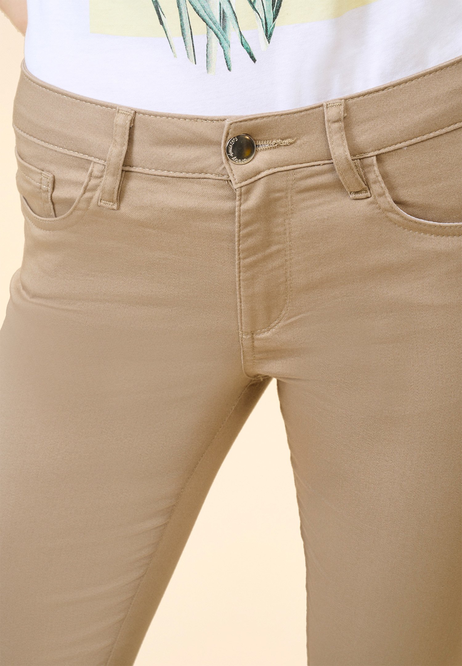ORSAY PUSH UP - Jeans Skinny Fit - frühlingsmoos/grün - Zalando.at