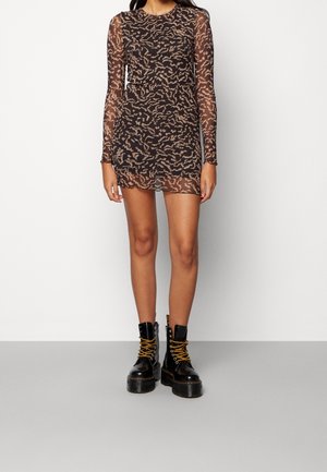 Robe fourreau - multi-coloured